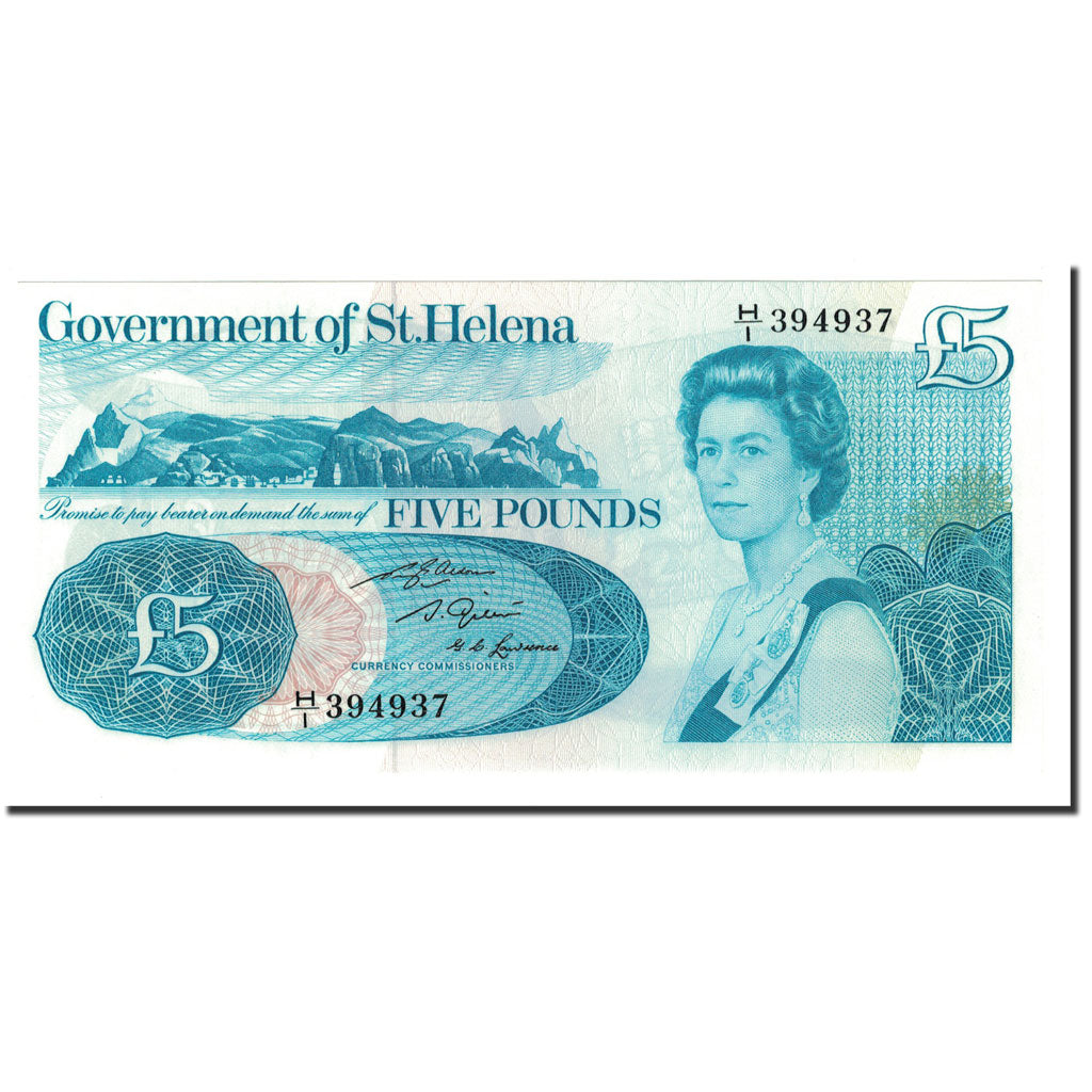 Billet, Saint Helena, 5 Pounds, undated (1981), KM:7b, NEUF