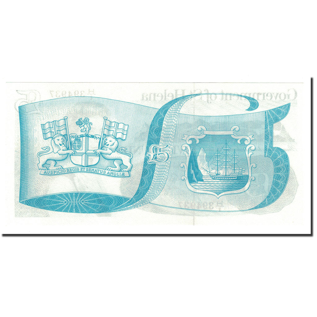 Billet, Saint Helena, 5 Pounds, undated (1981), KM:7b, NEUF