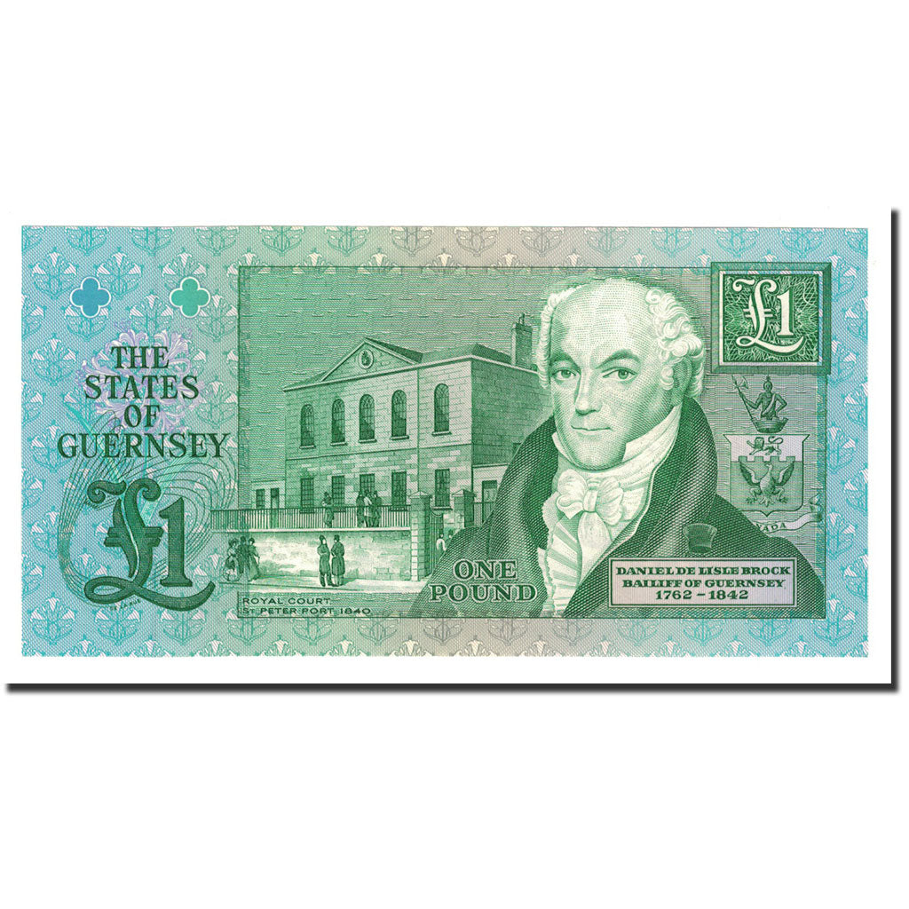 Banknote, Guernsey, 1 Pound, 1991, KM:52a, UNC(65-70)