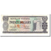 Banknot, Gujana, 20 Dollars, 1983, KM:24c, UNC(65-70)