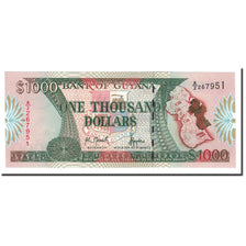 Geldschein, Guyana, 1000 Dollars, Undated (1996), KM:33, UNZ