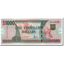 Banknote, Guyana, 1000 Dollars, Undated (2000), KM:35, UNC(65-70)
