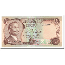 Billet, Jordan, 1/2 Dinar, Undated (1975-92), KM:17a, SPL+