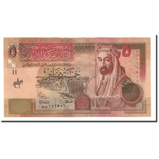 Jordan, 5 Dinars, 2002, KM:35a, UNZ