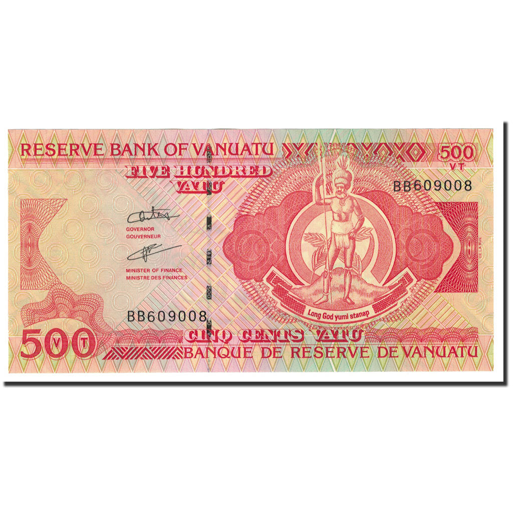 Vanuatu, 500 Vatu, 1995, KM:5Ab, UNC(65-70)