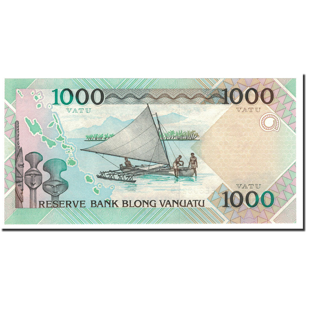 Banknote, Vanuatu, 1000 Vatu, 2002, KM:10a, UNC(65-70)