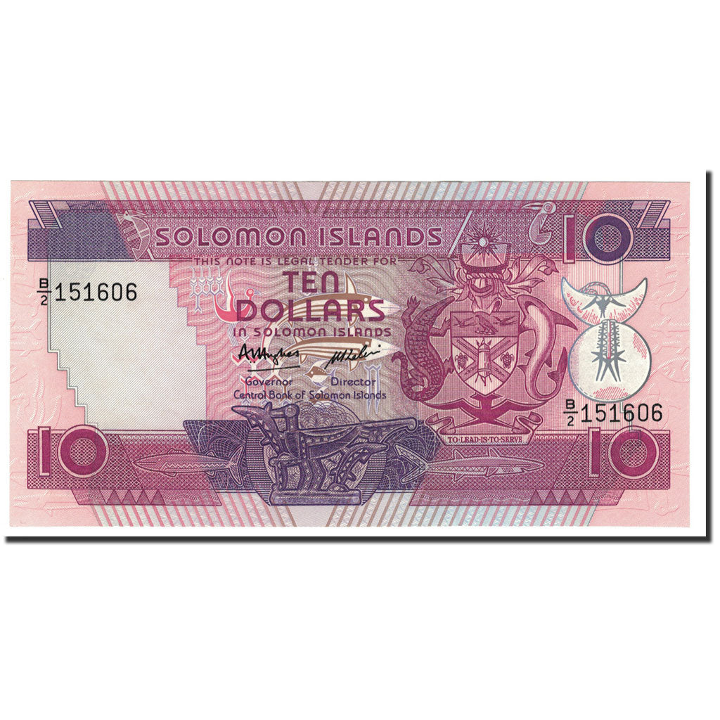 Solomon Islands, 10 Dollars, 1986, KM:15a, UNC(65-70)