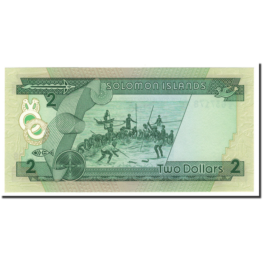 Banknote, Solomon Islands, 2 Dollars, 1986, KM:13a, UNC(65-70)