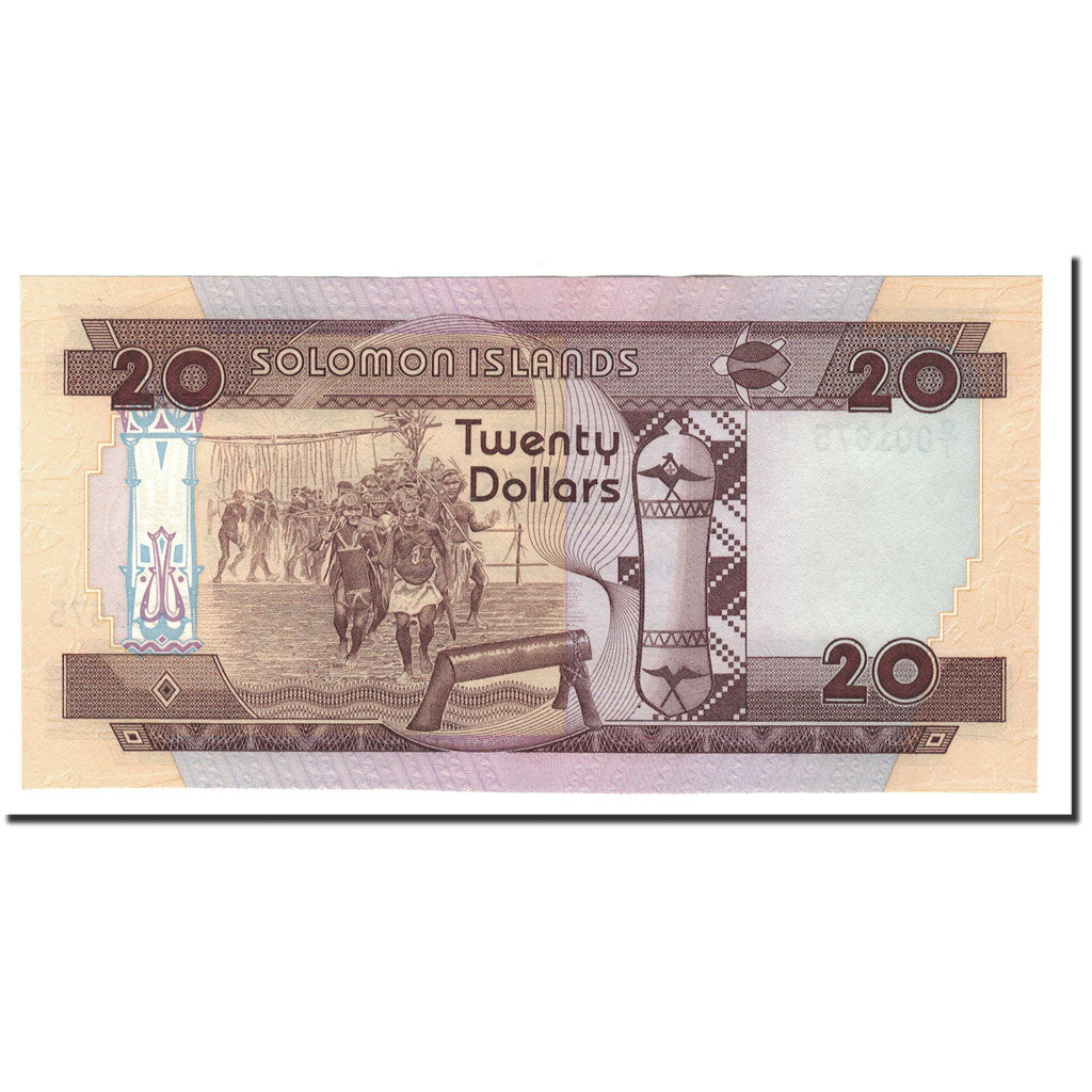 Solomon Islands, 20 Dollars, 1986, KM:16a, UNC(65-70)