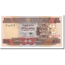 Billet, Îles Salomon, 20 Dollars, 1996, KM:21, NEUF