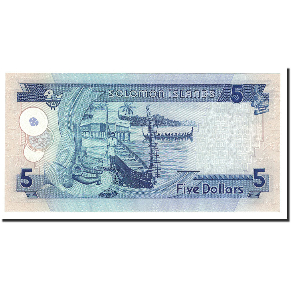 Banknote, Solomon Islands, 5 Dollars, 1997, KM:19, UNC(65-70)