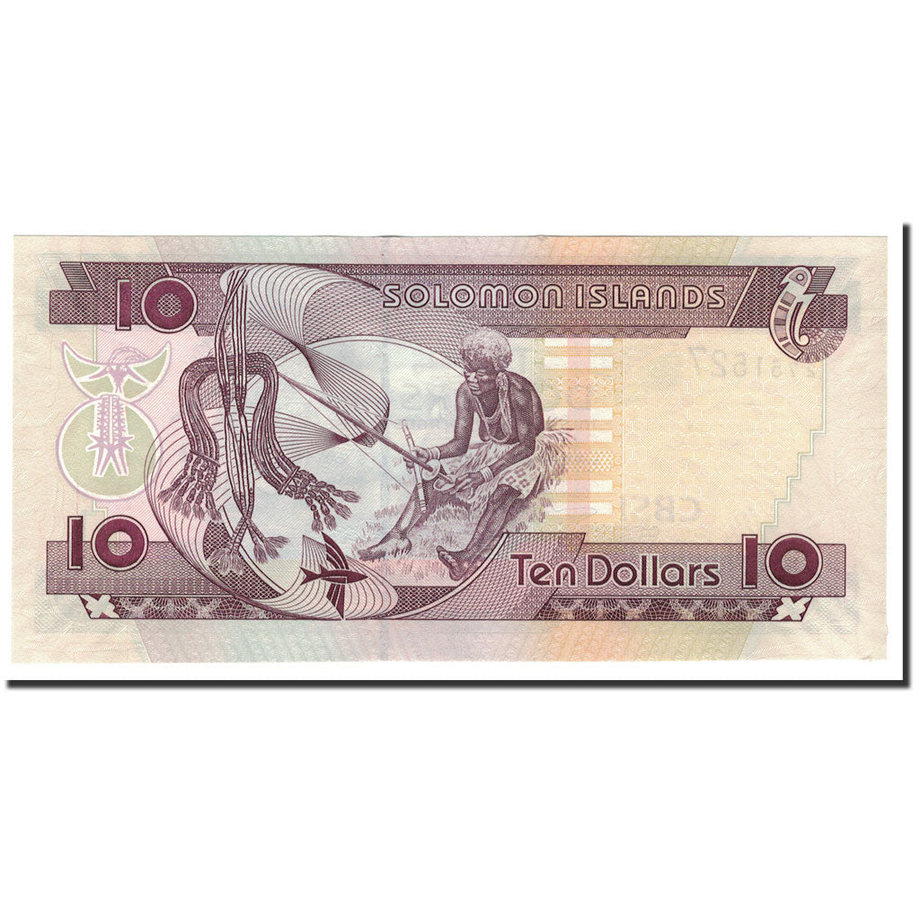 Banknote, Solomon Islands, 10 Dollars, 2006, KM:27, UNC(65-70)