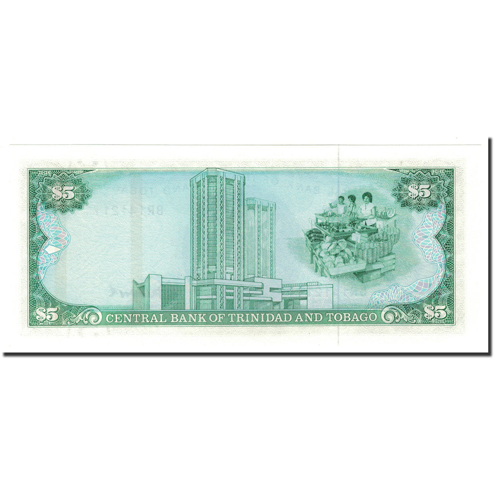 Trinidad and Tobago, 5 Dollars, 1985, KM:37c, UNC(65-70)