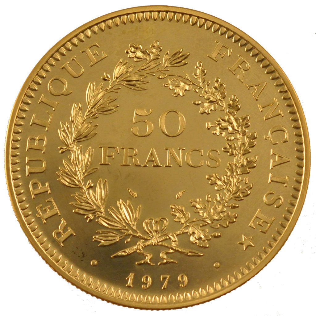 Francia, 50 Francs, 1979, SPL, Oro, Gadoury:882p