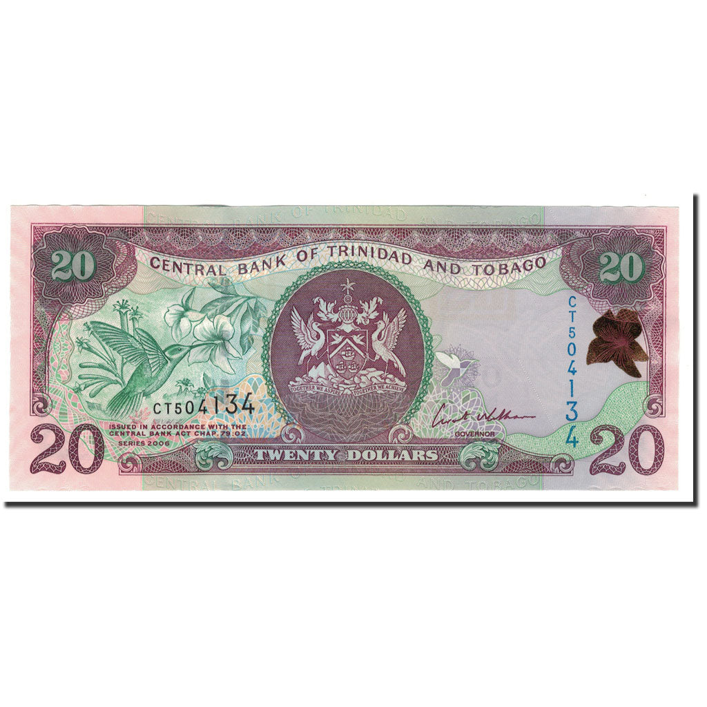 Trinidad and Tobago, 20 Dollars, 2006, KM:49, UNC(65-70)