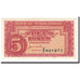 Banconote, Cecoslovacchia, 5 Korun, 1945, KM:59a, SPL+