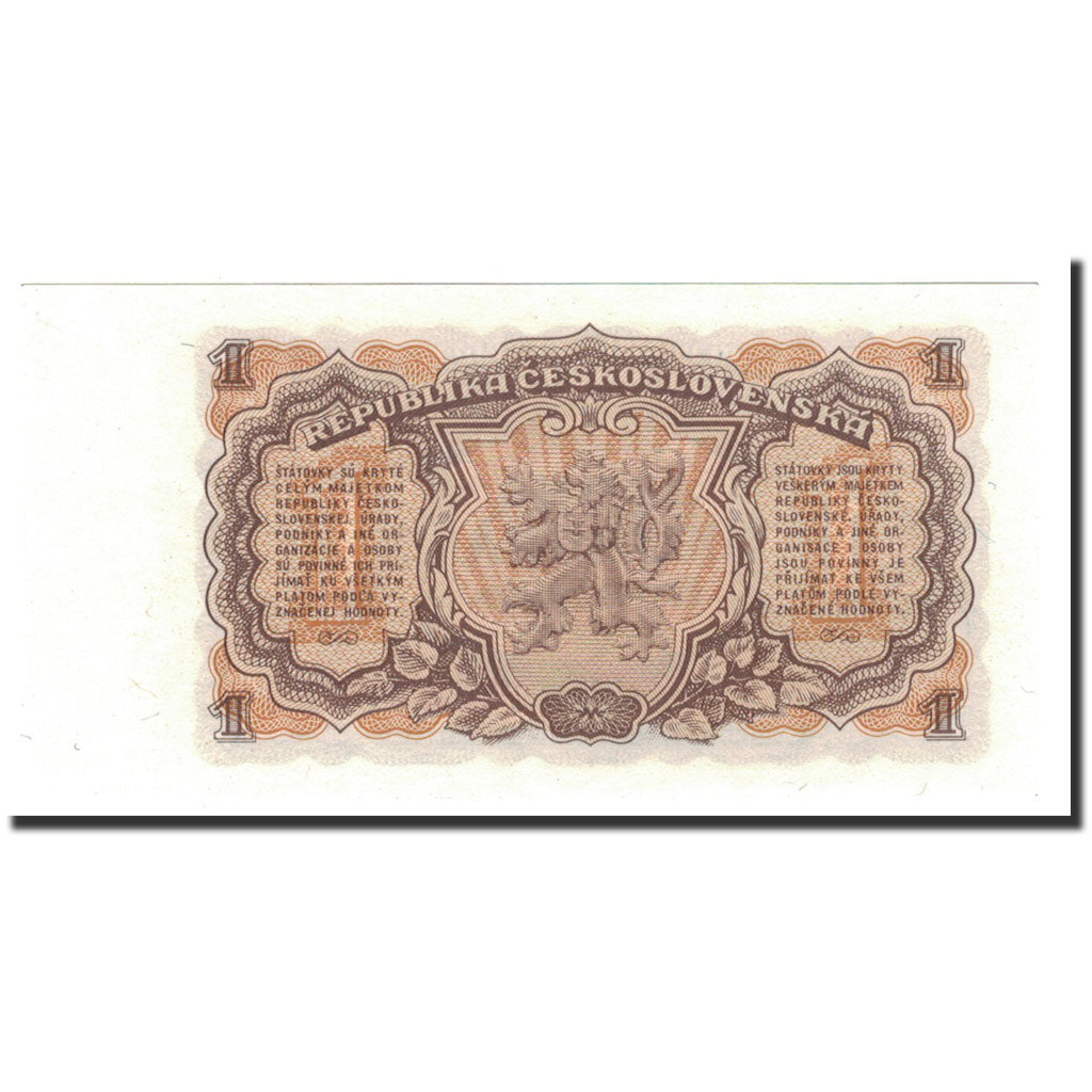 Czechoslovakia, 1 Koruna, 1953, KM:78b, UNC(65-70)