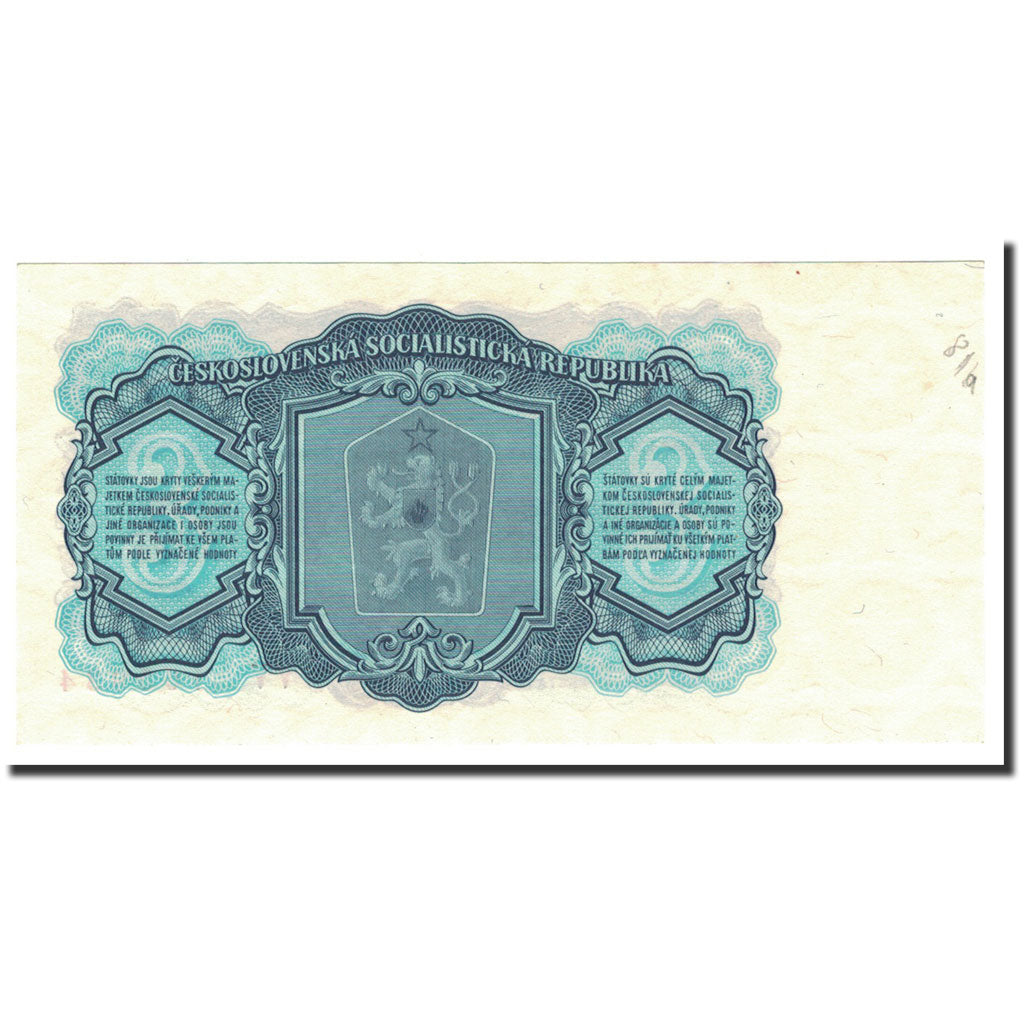 Czechoslovakia, 3 Koruny, 1961, KM:81a, EF(40-45)