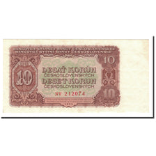 Billet, Tchécoslovaquie, 10 Korun, 1953, KM:83b, SPL