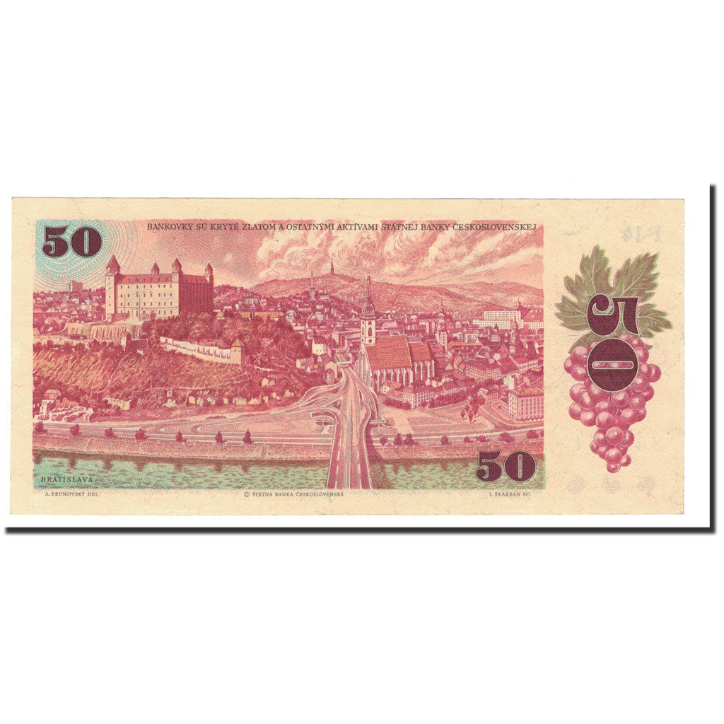 Czechoslovakia, 50 Korun, 1987, KM:96a, UNC(63)