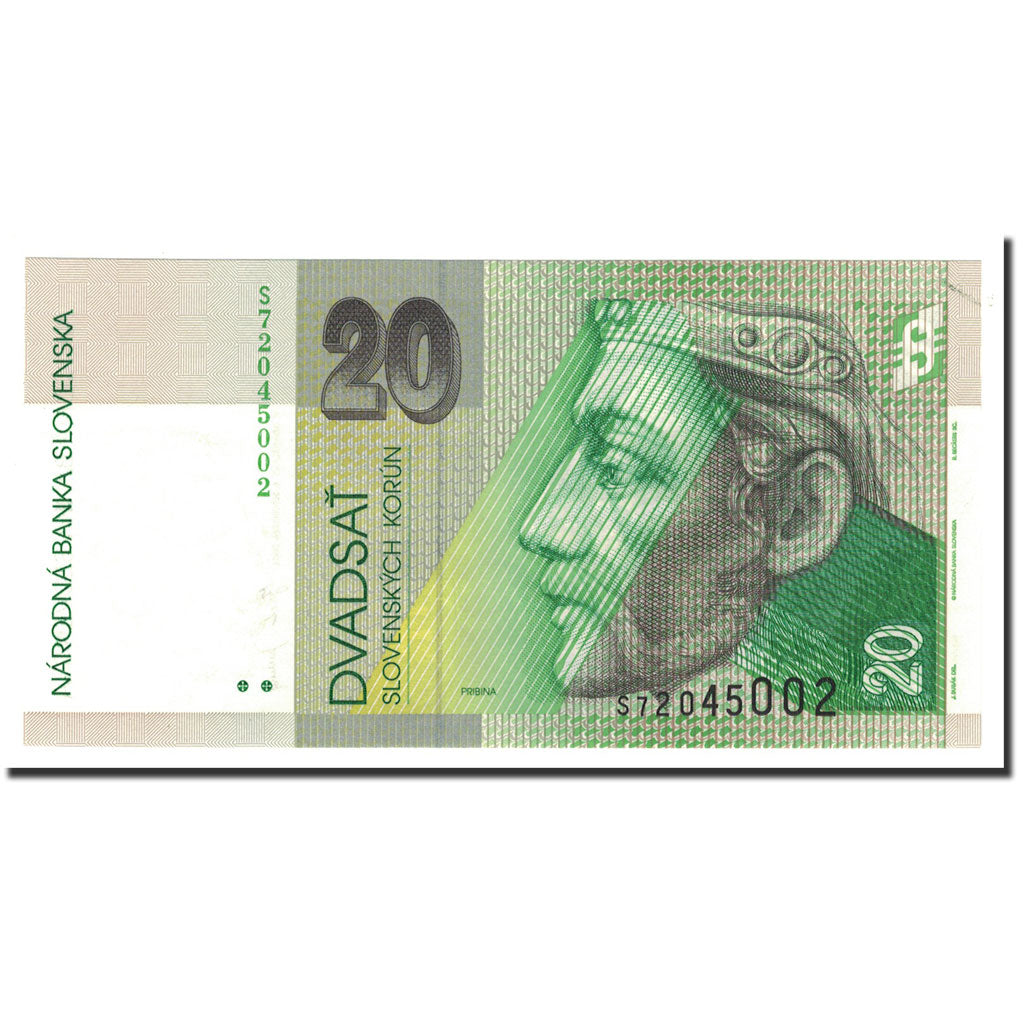 Banknote, Slovakia, 20 Korun, 2004, 2004-09-06, KM:20f, UNC(65-70)