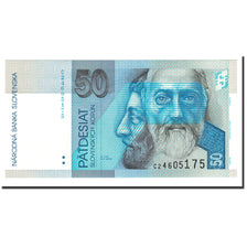 Biljet, Slowakije, 50 Korun, 1993, 1993-08-01, KM:21a, NIEUW