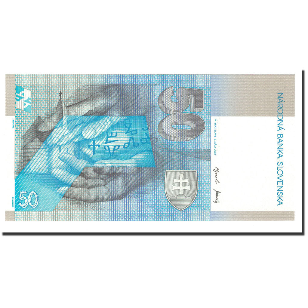 Banknote, Slovakia, 50 Korun, 2002, 2002-05-02, KM:21d, UNC(65-70)