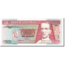 Banknot, Guatemala, 10 Quetzales, 1992, 1992-07-16, KM:82, UNC(65-70)