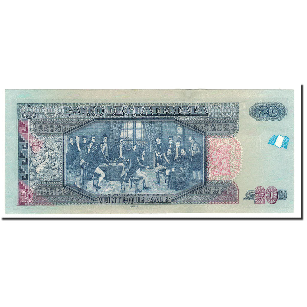 Guatemala, 20 Quetzales, 2011, 2011-05-11, UNC(64)