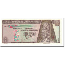 Billete, 1/2 Quetzal, 1993, Guatemala, KM:86a, 1993-10-27, UNC