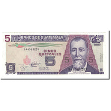 Billete, 5 Quetzales, 1993, Guatemala, KM:88a, 1993-10-27, UNC