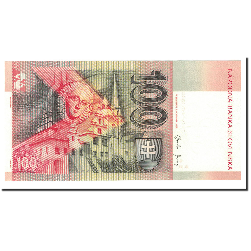 Slovakia, 100 Korun, 2004, 2004-11-05, KM:44, UNC(65-70)