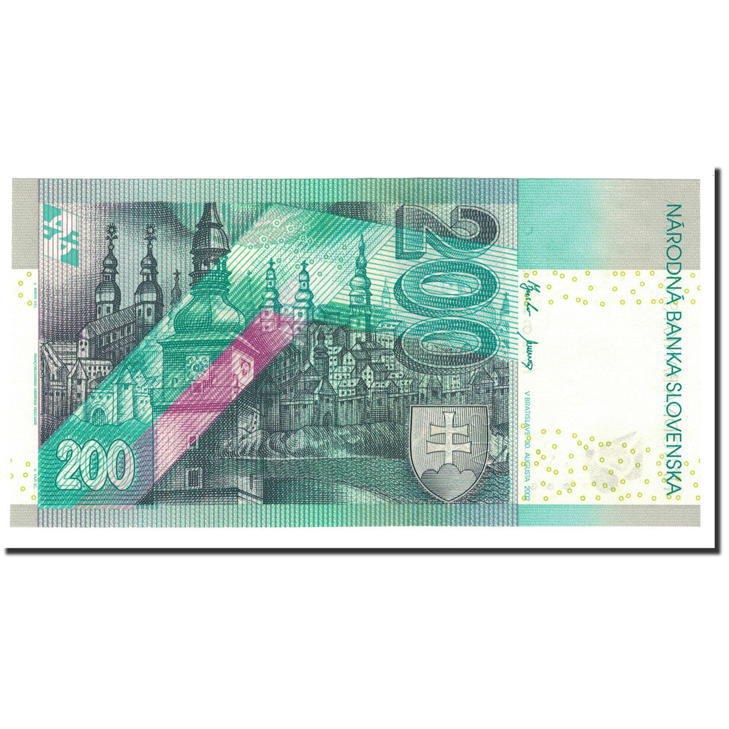 Slovakia, 200 Korun, 2002, 2002-08-30, KM:41, UNC(65-70)