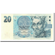Czech Republic, 20 Korun, 1994, KM:10a, UNC(65-70)