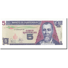 Banknot, Guatemala, 5 Quetzales, 2003, 2003-02-12, KM:106a, UNC(65-70)