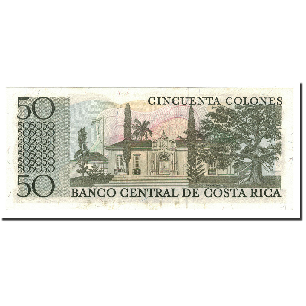Costa Rica, 50 Colones, 1974, KM:239, 1974-06-12, UNC(65-70)