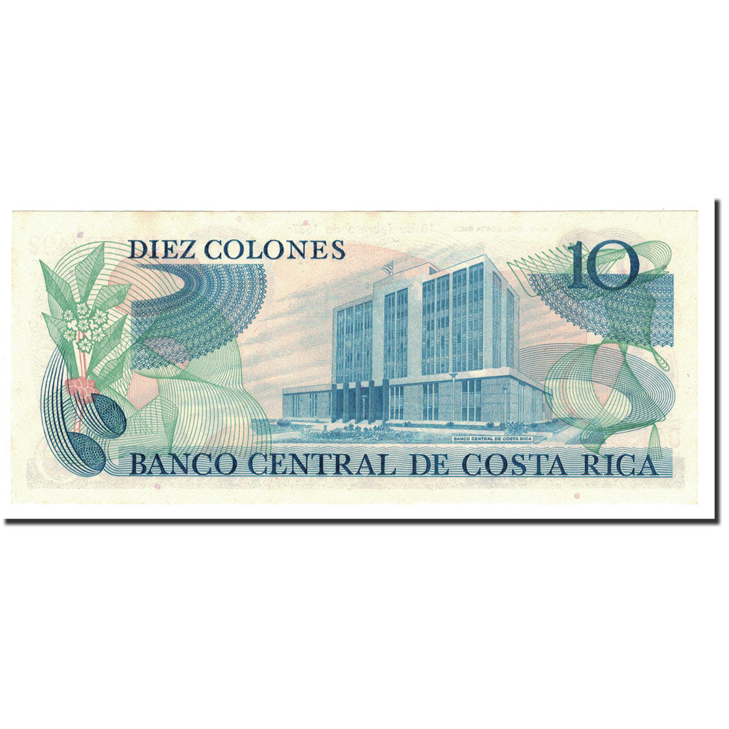 Banknote, Costa Rica, 10 Colones, 1987, 1987-02-18, KM:237b, UNC(65-70)