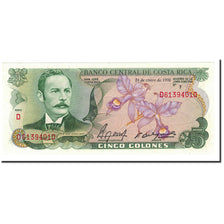 Costa Rica, 5 Colones, 1990, KM:236e, 1990-01-24, UNC(65-70)