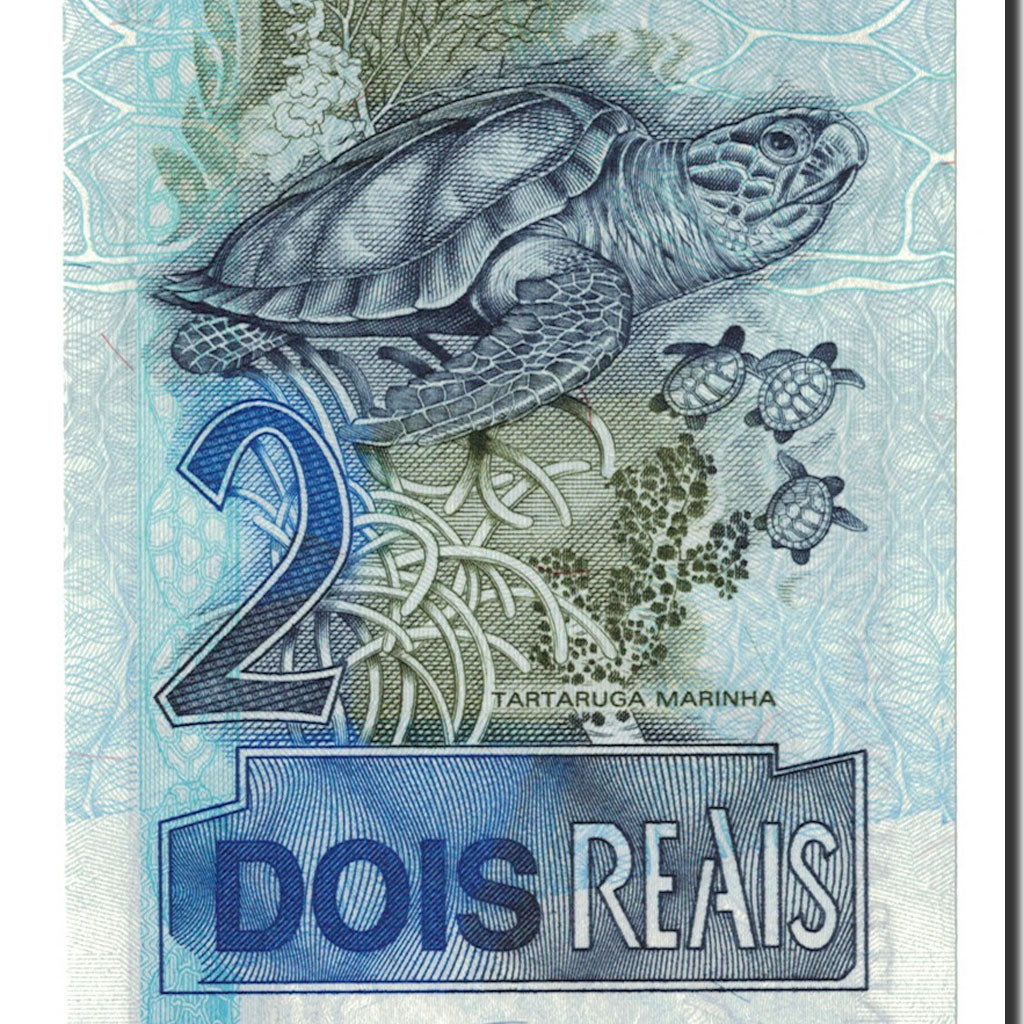 Banknote, Brazil, 2 Reais, 2001, KM:249b, UNC(65-70)