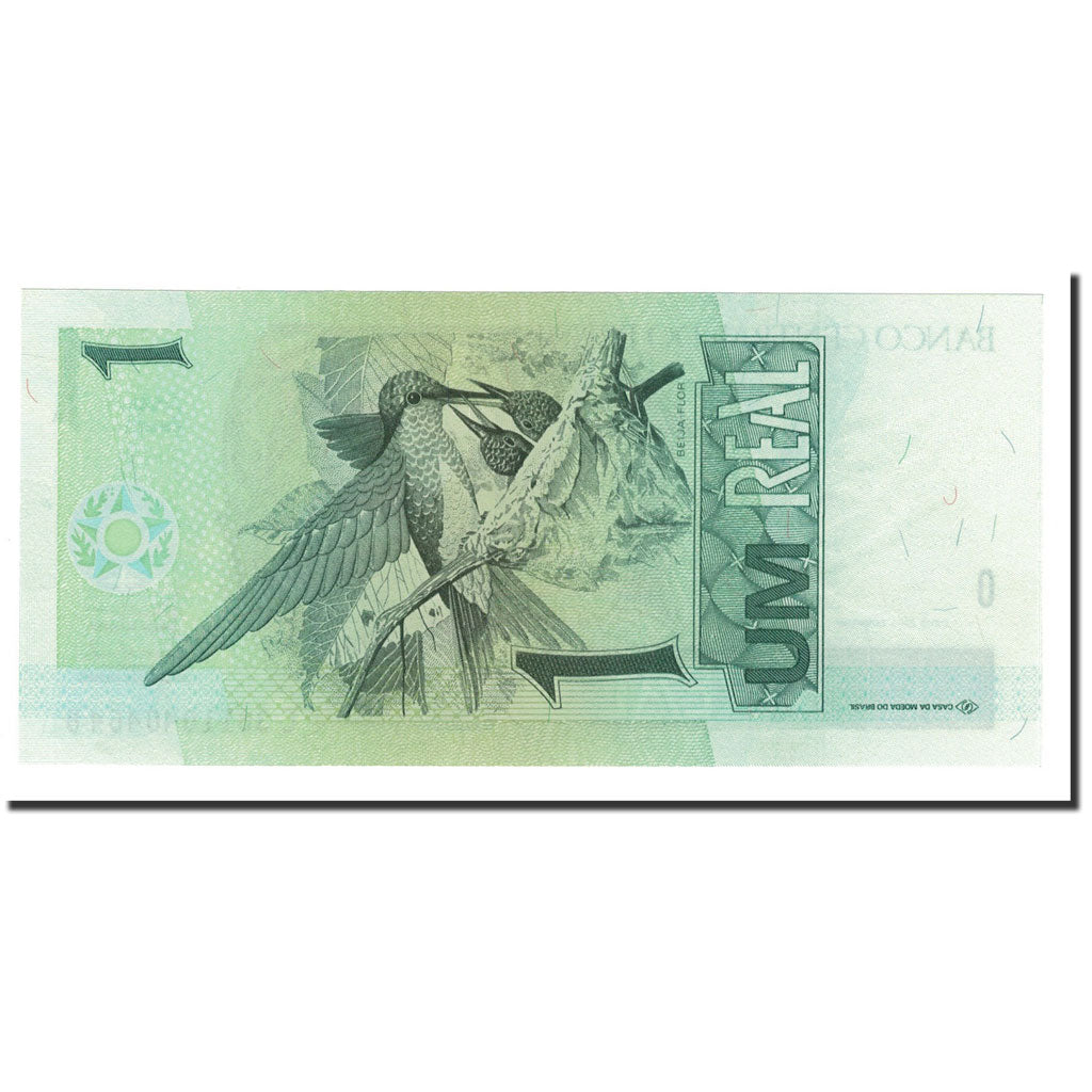 Banknote, Brazil, 1 Réal, 1997, KM:243Ag, UNC(65-70)