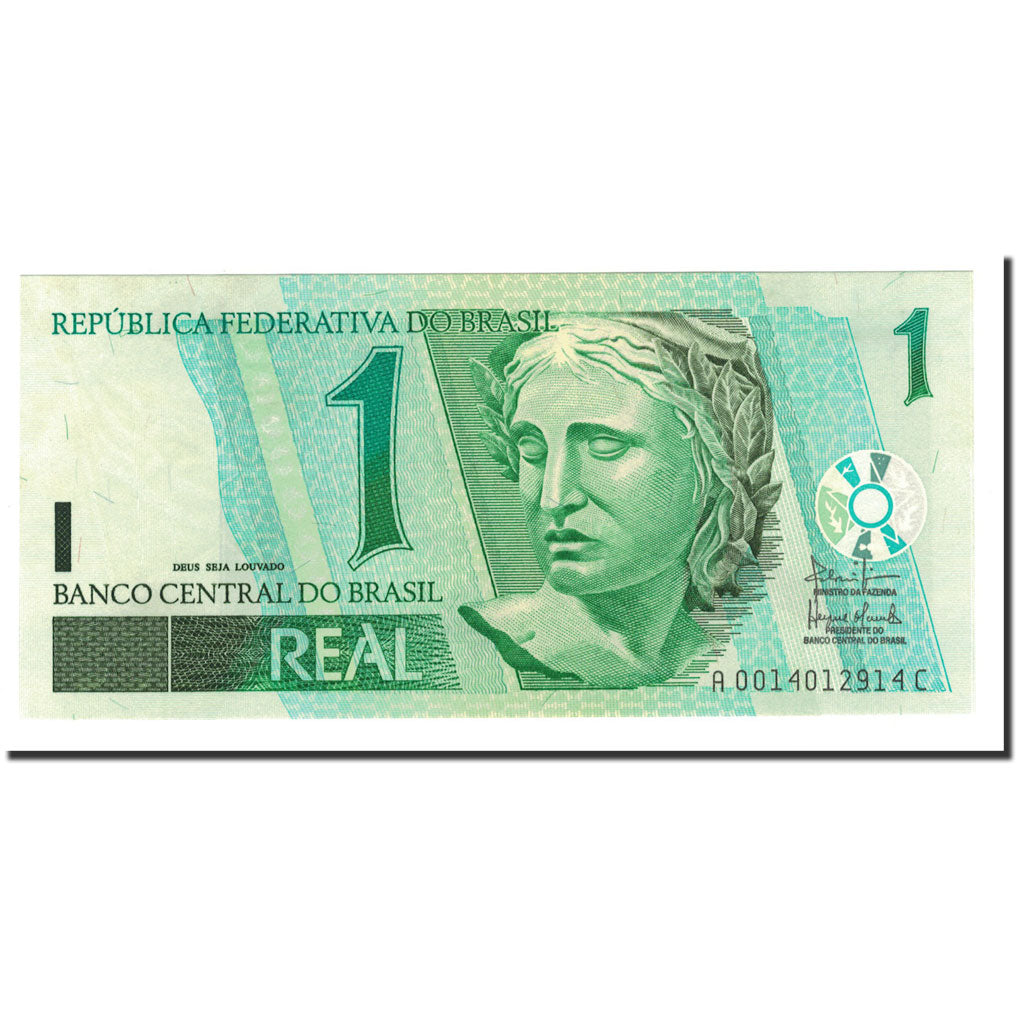 Banknot, Brazylia, 1 Réal, 2003, KM:251a, UNC(65-70)