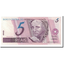 Banknote, Brazil, 5 Reais, 1997, KM:244Ad, UNC(65-70)