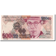 Brésil, 500 Cruzeiros Reais on 500,000 Cruzeiros, 1993, KM:239b, NEUF