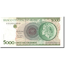 Banknote, Brazil, 5000 Cruzeiros, 1990, KM:227, UNC(65-70)