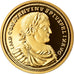 France, Medal, Reproduction Solidus Constantin, MS(65-70), Gold