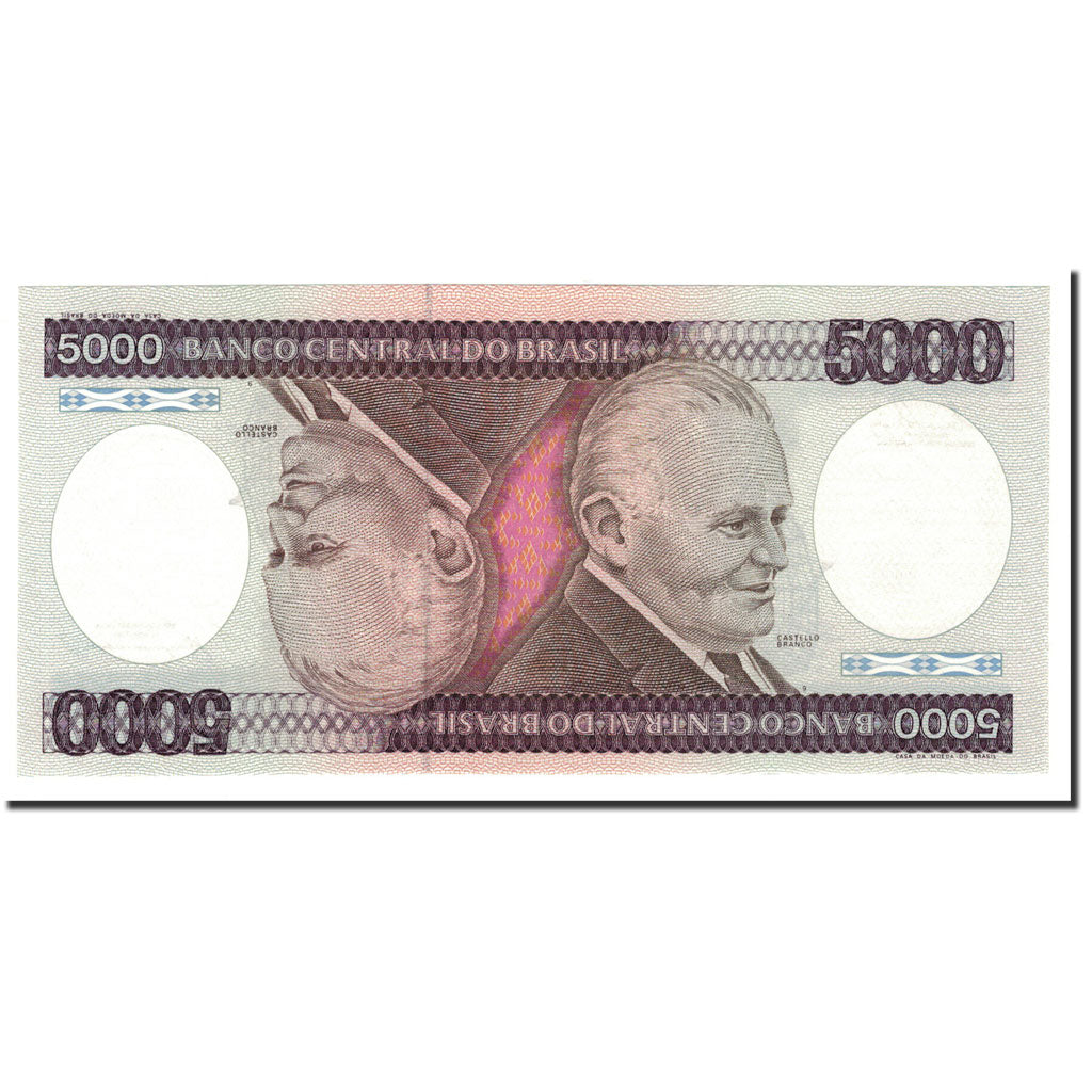 Banknote, Brazil, 5000 Cruzeiros, 1981-1985, KM:202c, UNC(65-70)
