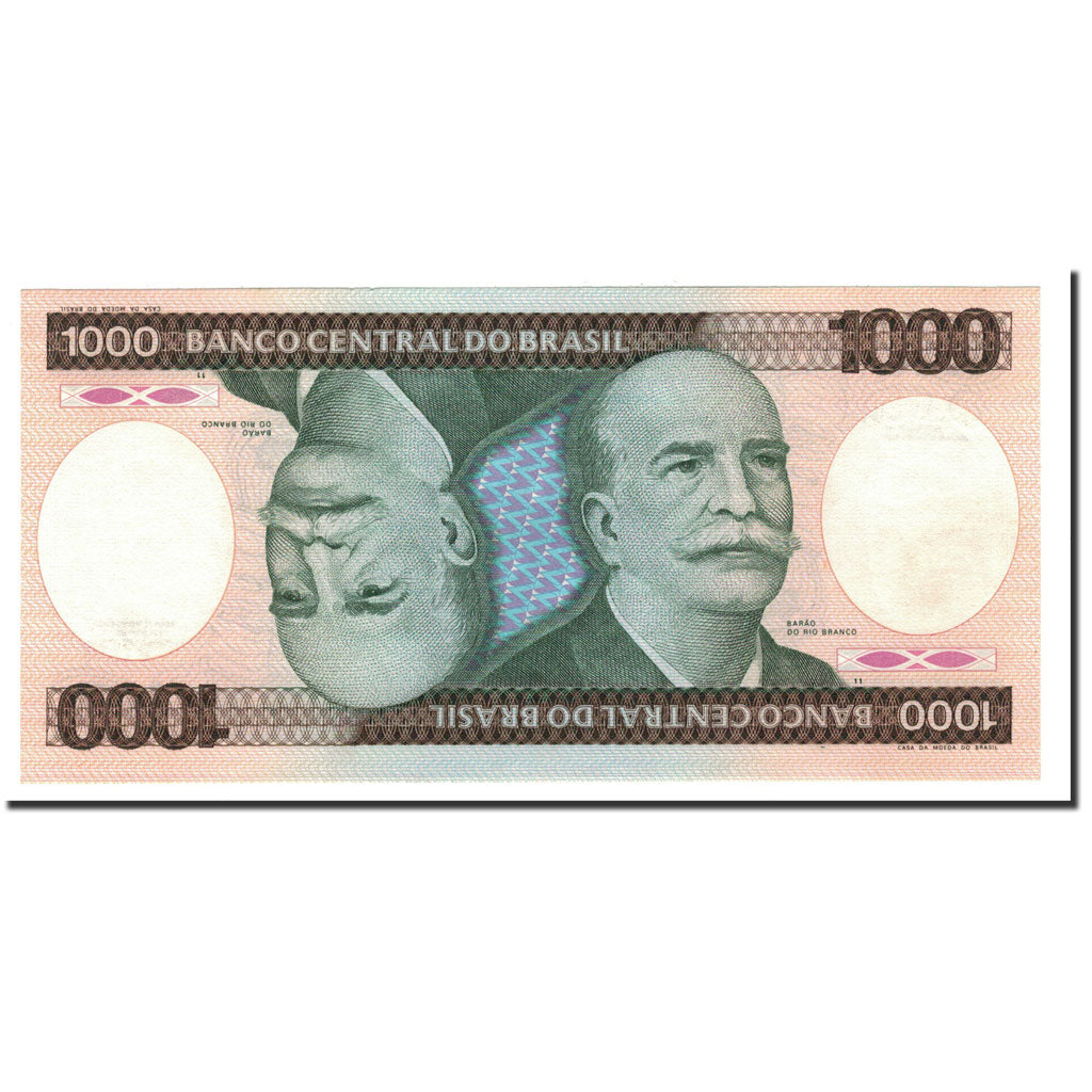 Billet, Brésil, 1000 Cruzeiros, 1981-1986, KM:201d, NEUF