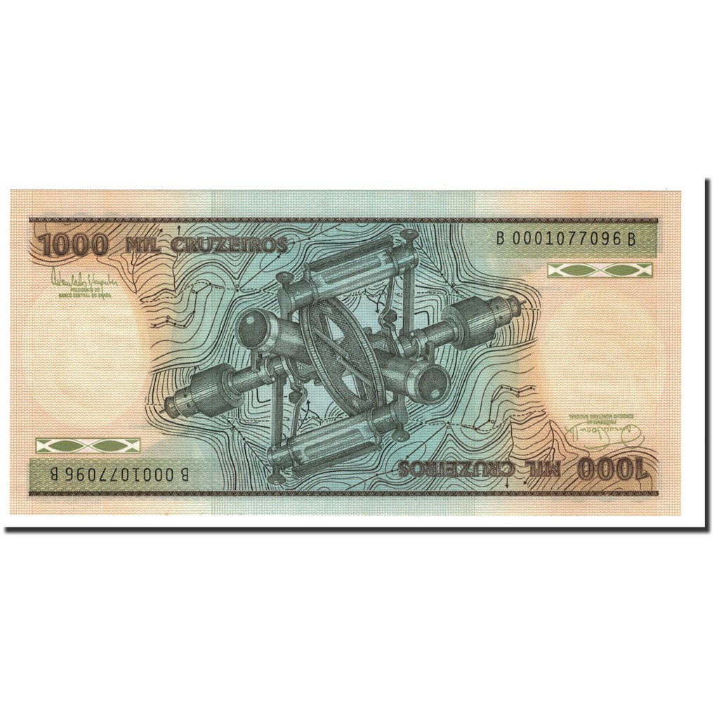 Billet, Brésil, 1000 Cruzeiros, 1981-1986, KM:201d, NEUF