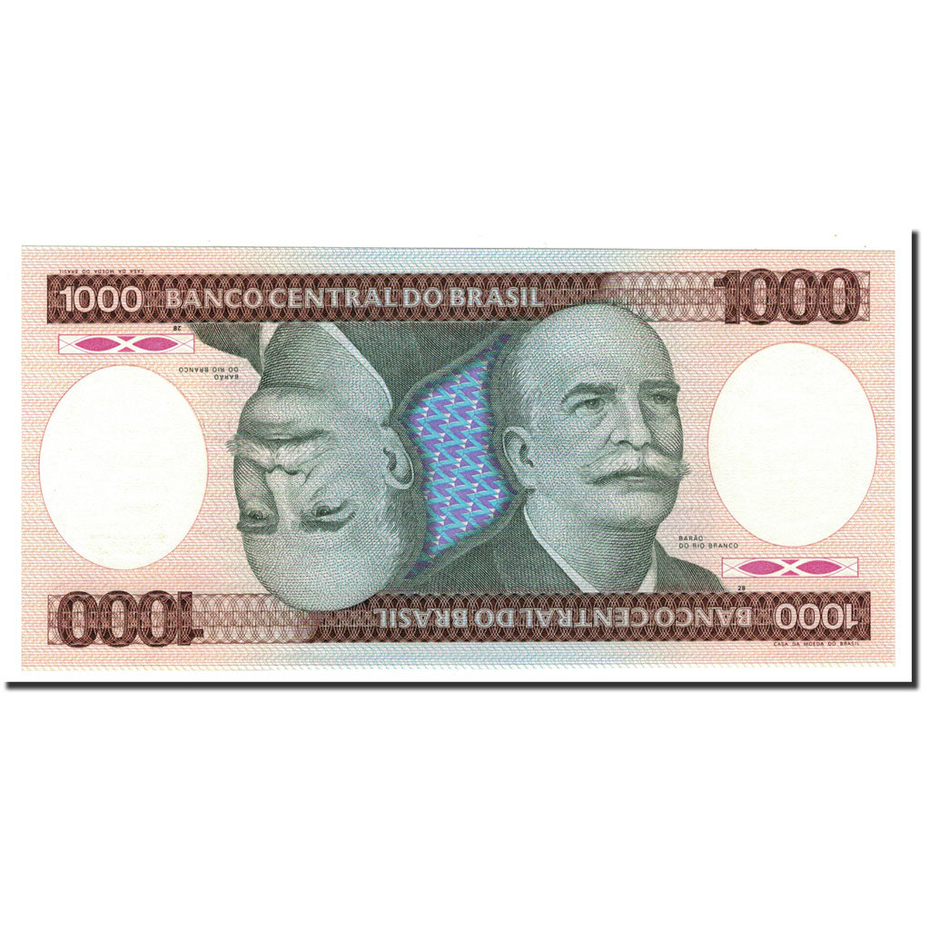 Banknote, Brazil, 1000 Cruzeiros, 1981-1986, KM:201a, UNC(65-70)
