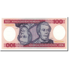Banknote, Brazil, 100 Cruzeiros, Undated (1981-84), KM:198a, UNC(65-70)